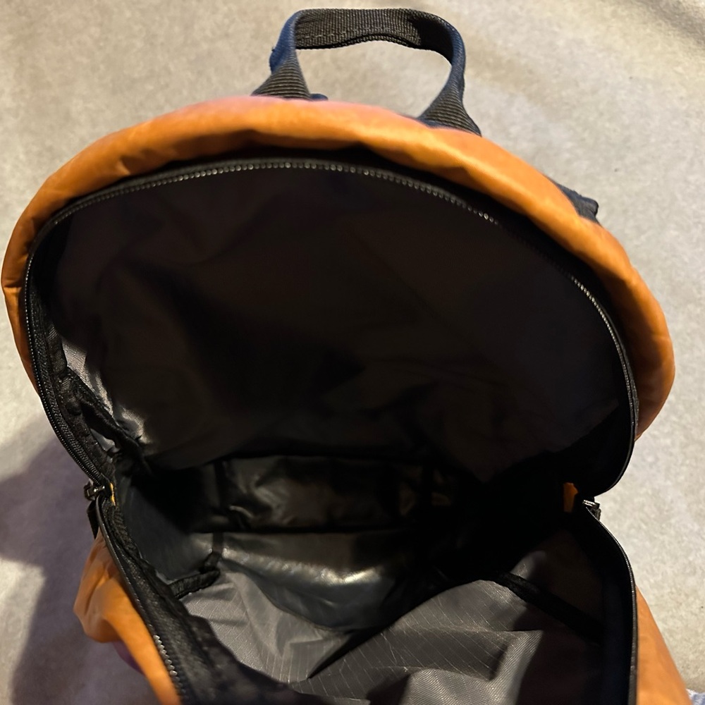 Sea Bag vintage purple and orange back pack - Picture 2 of 4
